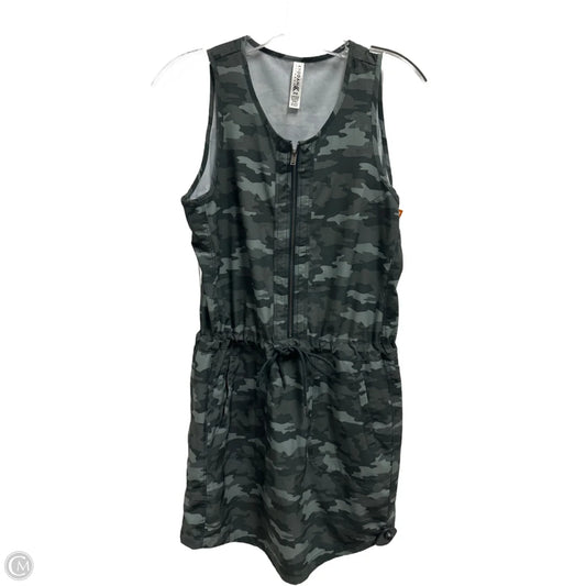 Athletic Dress By Kyodan In Camouflage Print, Size: Sp