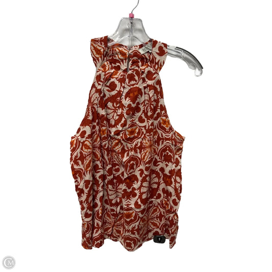 Top Sleeveless By Rachel Zoe In Orange, Size: S