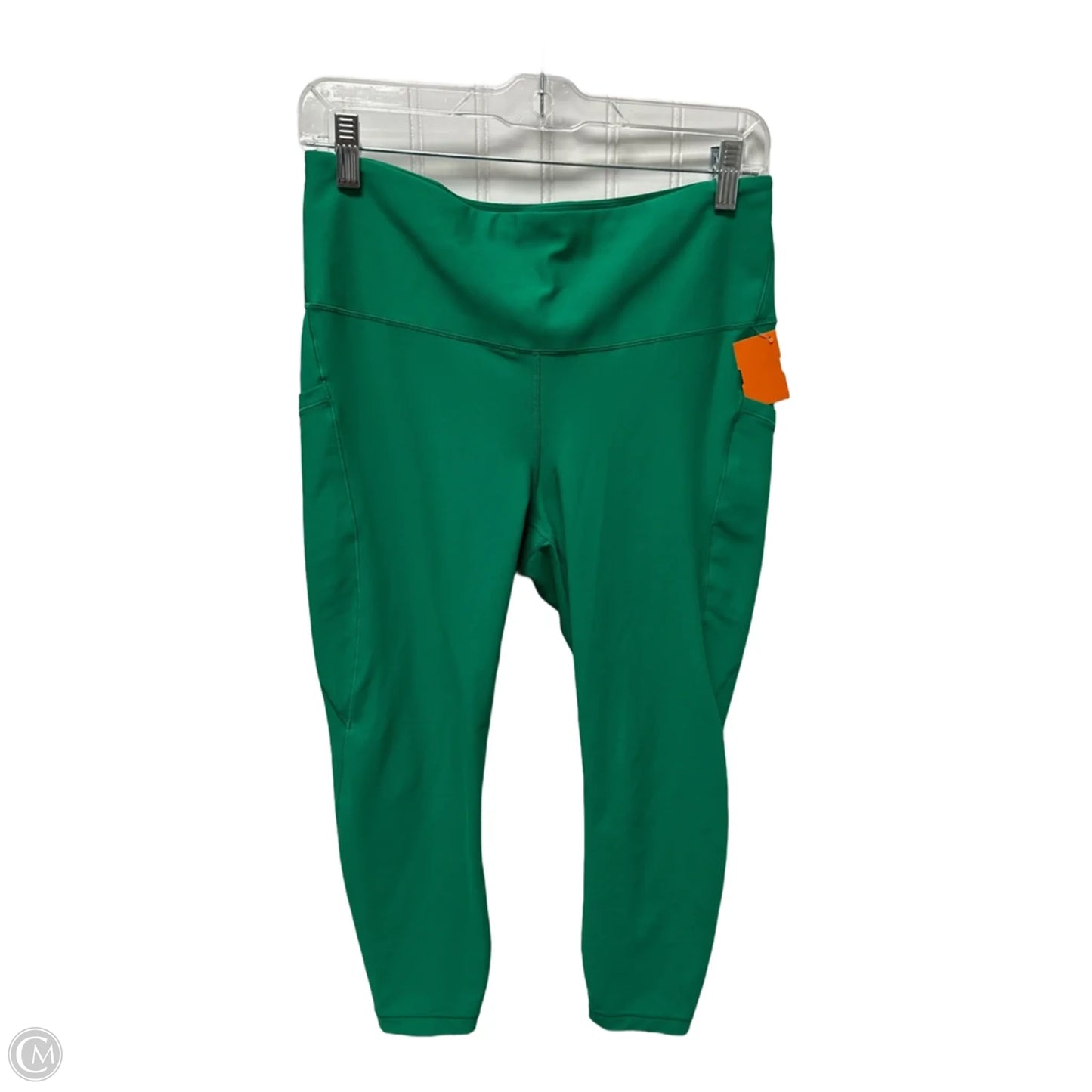 Athletic Leggings By Athleta In Green, Size: L