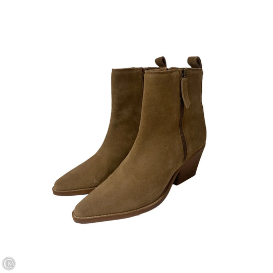 Boots Ankle Heels By House Of Harlow In Tan, Size: 9