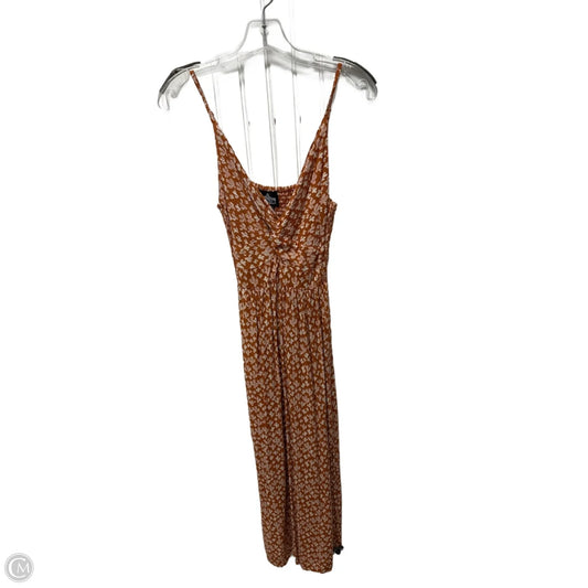 Dress Casual Maxi By Angie In Brown, Size: S