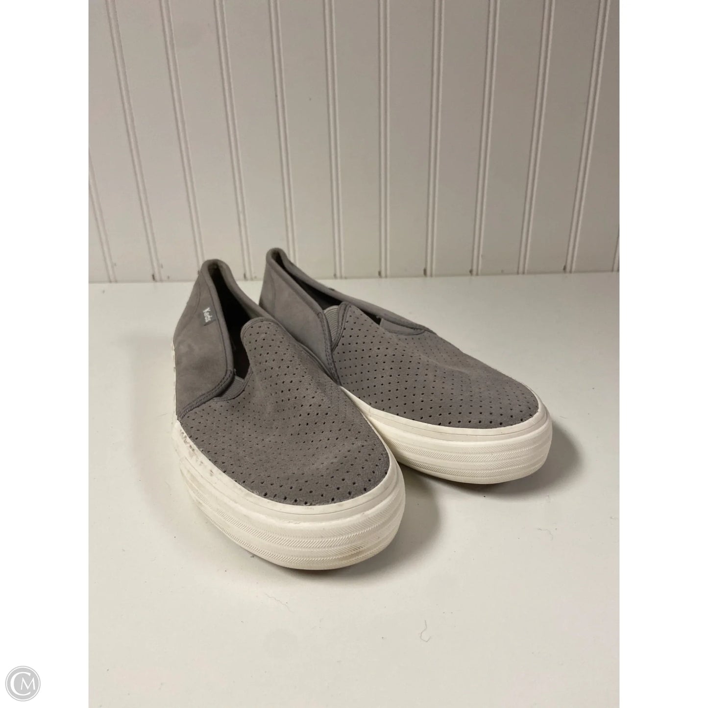 Shoes Flats By Keds In Grey, Size: 8