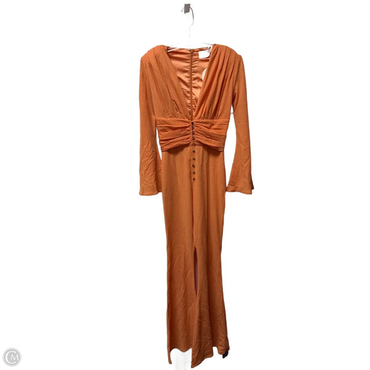 Jumpsuit By Clothes Mentor In Orange, Size: S