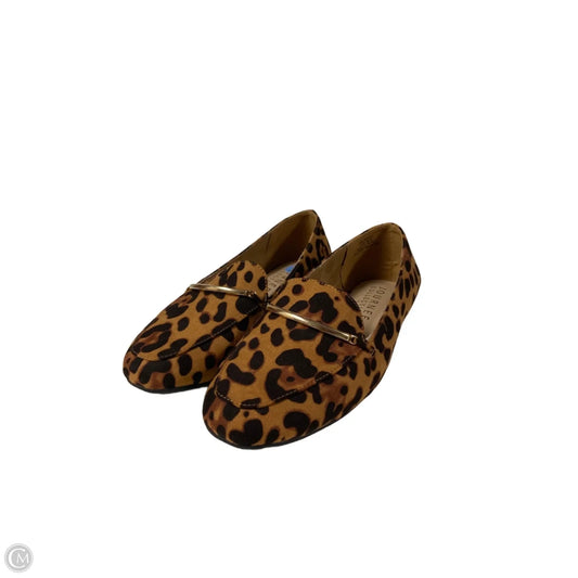 Shoes Flats By Clothes Mentor In Animal Print, Size: 6
