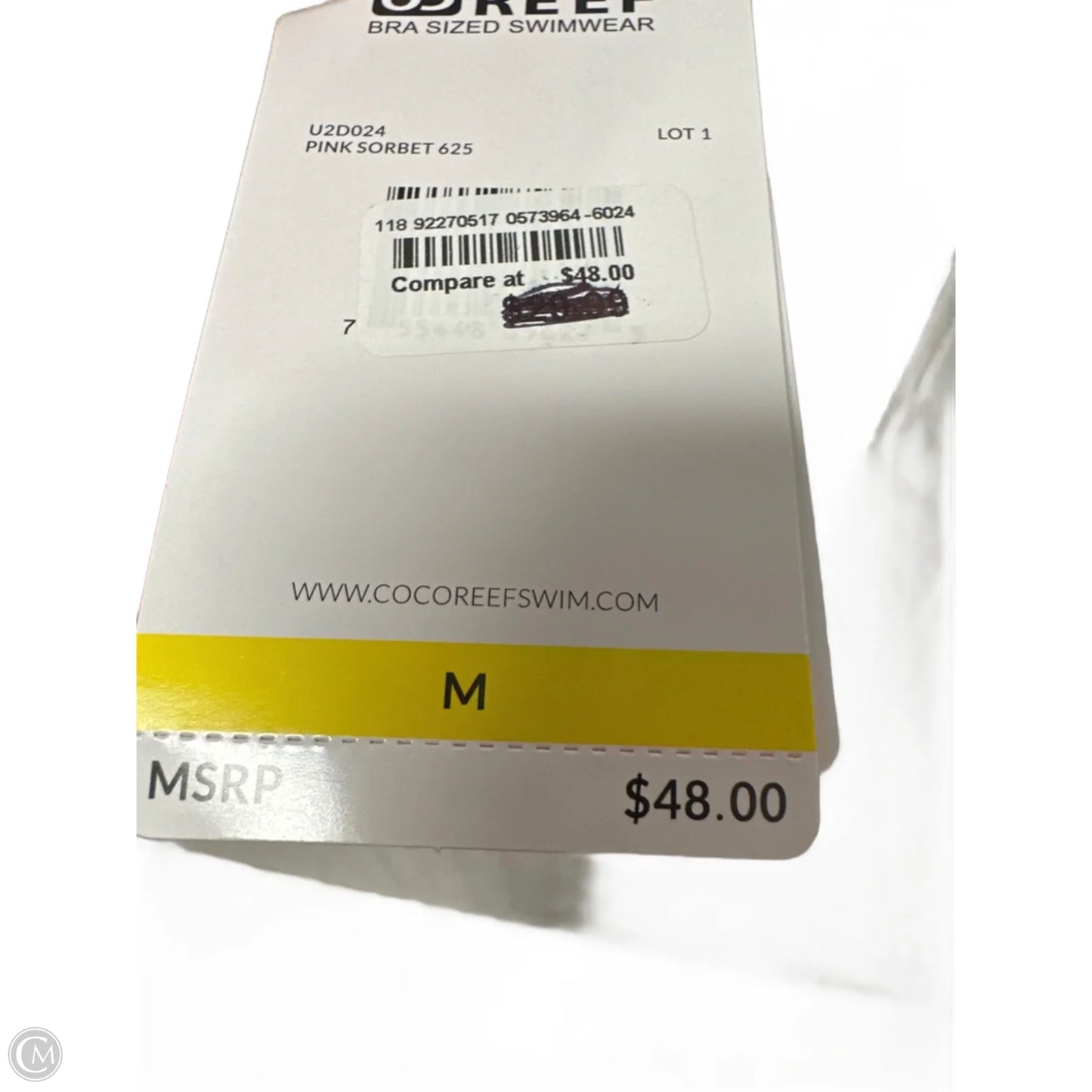 Swimsuit 2pc By Cmc In Pink, Size: M