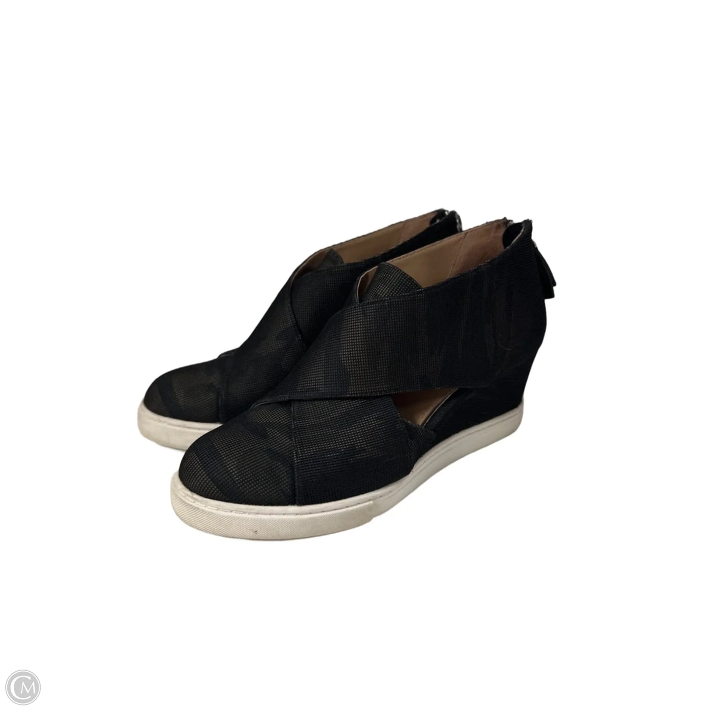 Shoes Heels Wedge By Linea Paolo In Camouflage Print, Size: 6