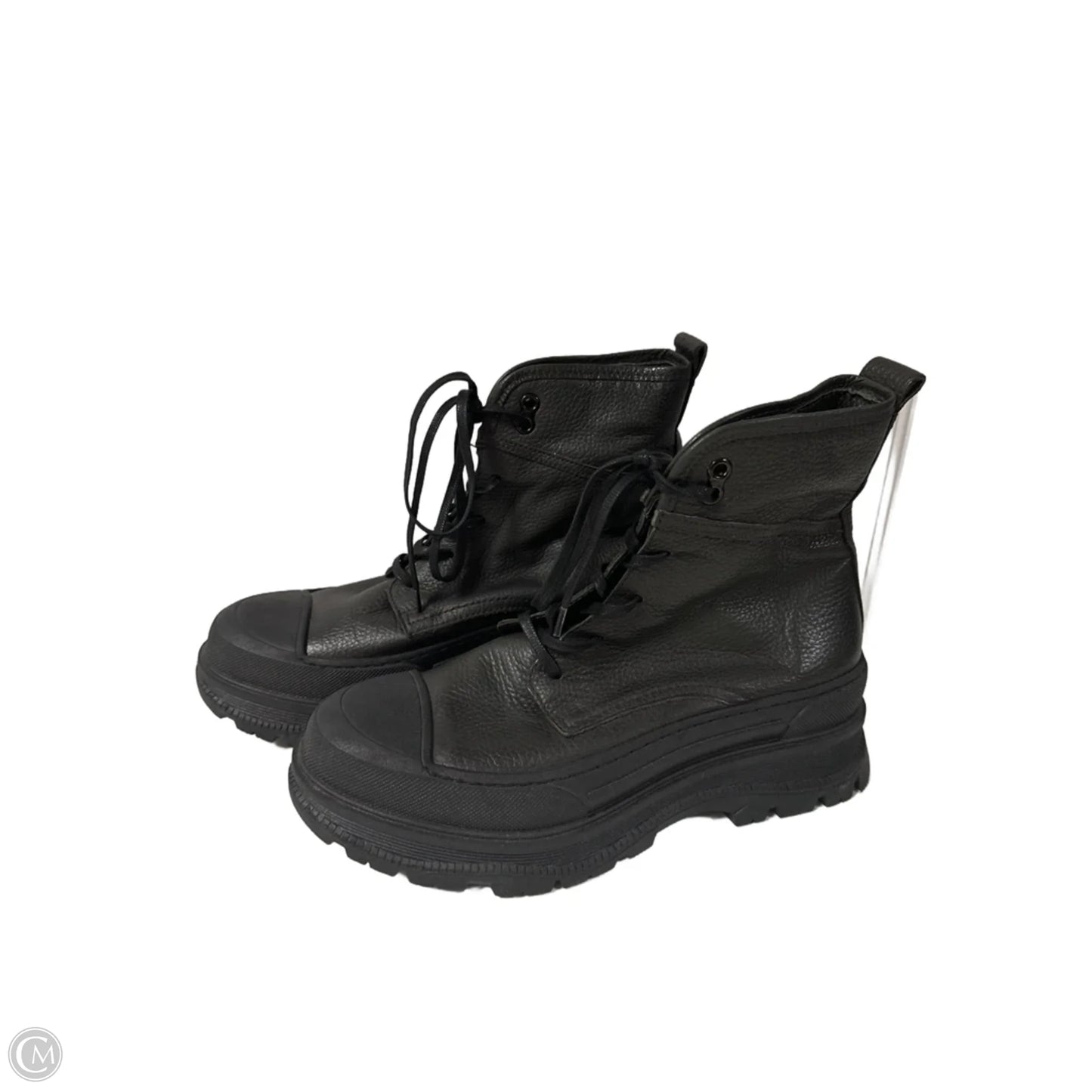 Boots Combat By Miz Mooz In Green, Size: 7.5
