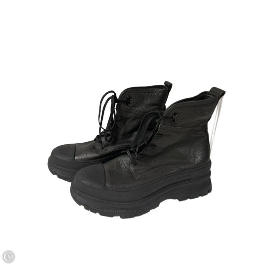 Boots Combat By Miz Mooz In Green, Size: 7.5