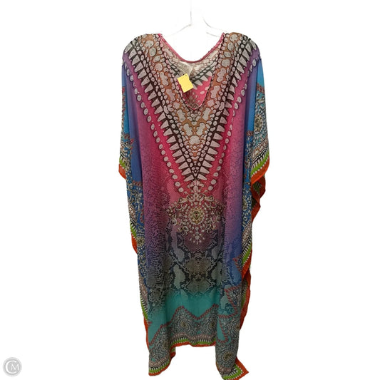 Swimwear Cover-up By Clothes Mentor In Multi-colored, Size: S