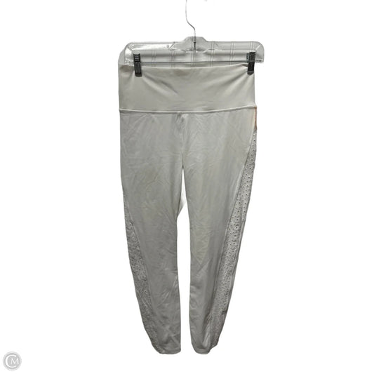 Athletic Leggings By Lululemon In White, Size: M