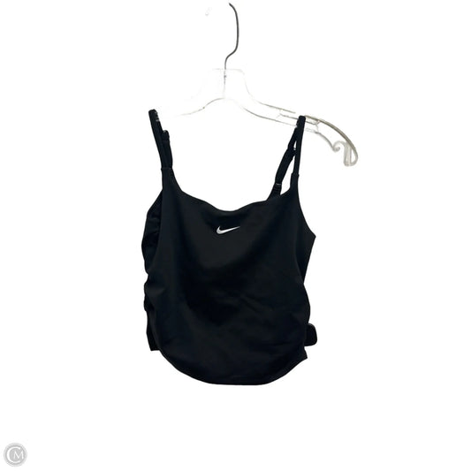 Athletic Tank Top By Nike In Black, Size: Xs
