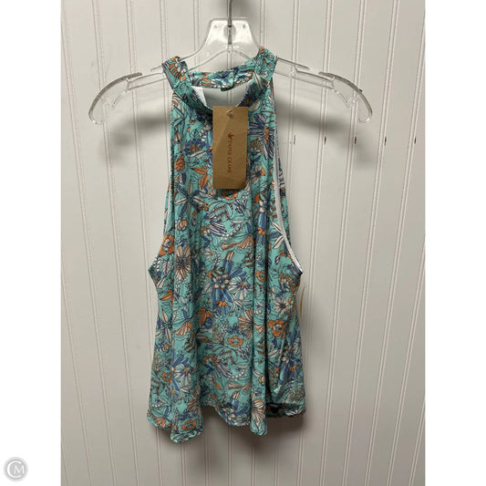 Top Sleeveless Basic By Paper Crane In Aqua, Size: L