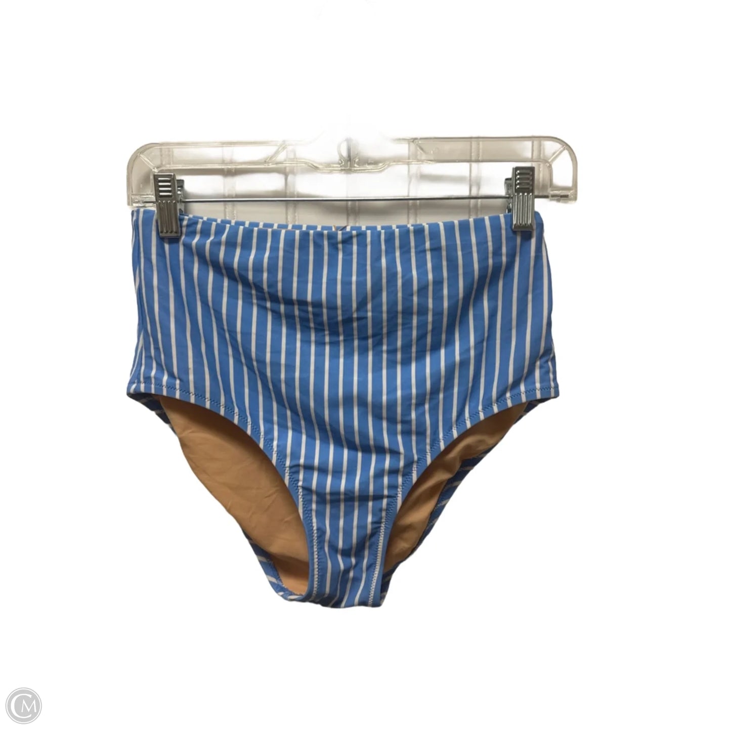 Swimsuit Bottom By J. Crew In Striped Pattern, Size: M