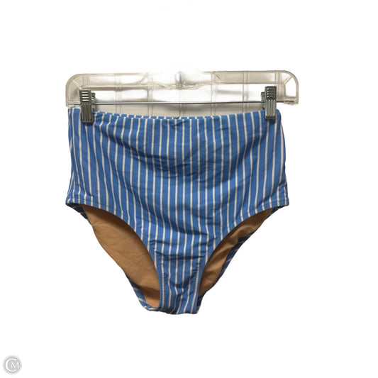 Swimsuit Bottom By J. Crew In Striped Pattern, Size: M