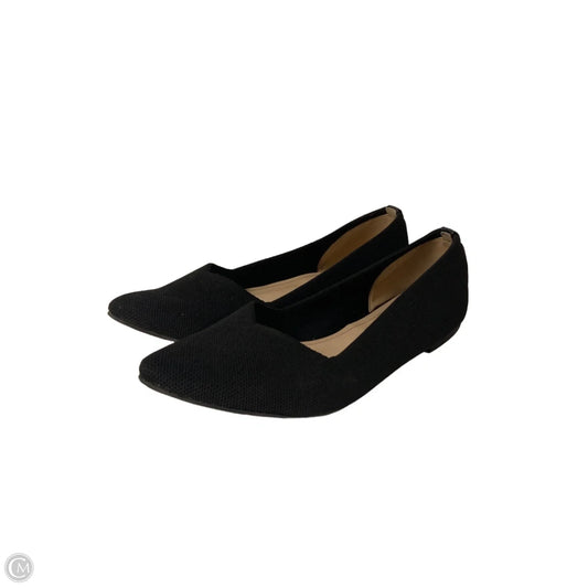 Shoes Flats By Clothes Mentor In Black, Size: 8