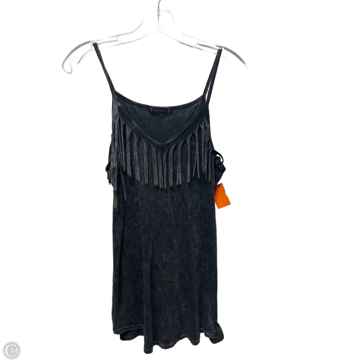 Top Sleeveless Basic By Clothes Mentor In Black, Size: L