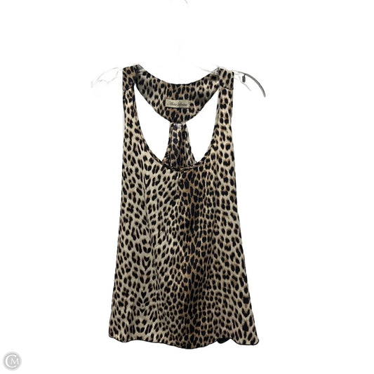 Top Sleeveless Basic By Clothes Mentor In Animal Print, Size: L