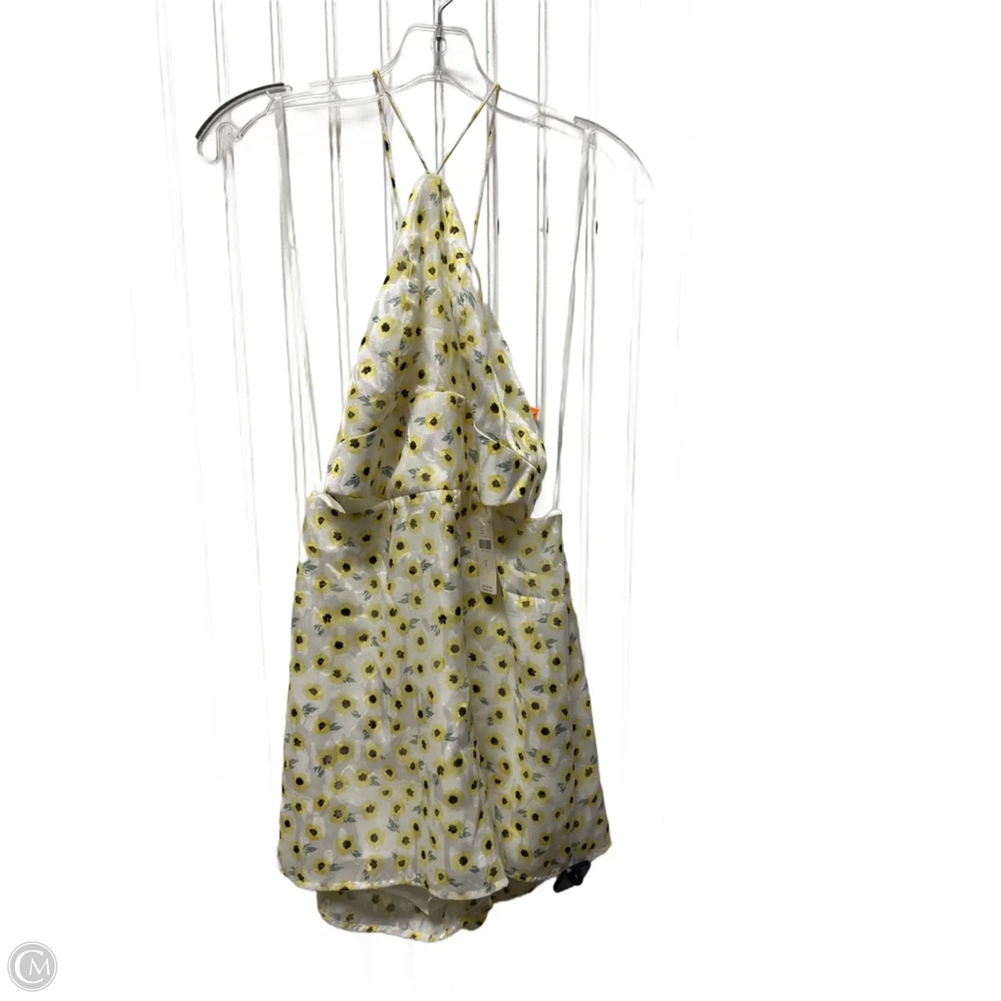 Romper By Anthropologie In White, Size: S