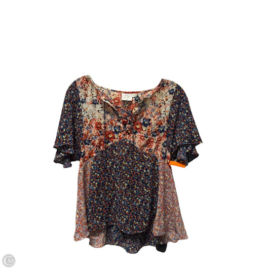 Top Short Sleeve By Hd In Paris In Multi-colored, Size: Xs
