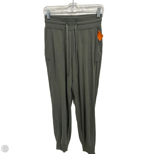 Athletic Pants By Lululemon In Green, Size: S