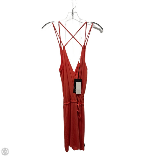 Dress Casual Short By Chaser In Coral, Size: Xs