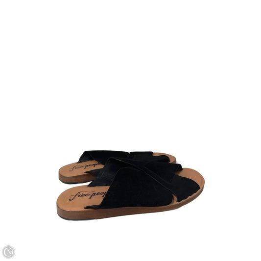 Sandals Flats By Free People In Black, Size: 9.5