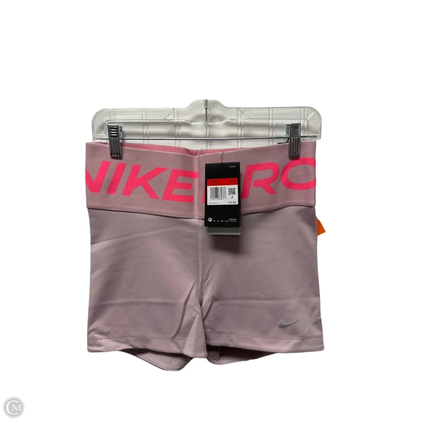 Athletic Shorts By Nike In Pink, Size: L