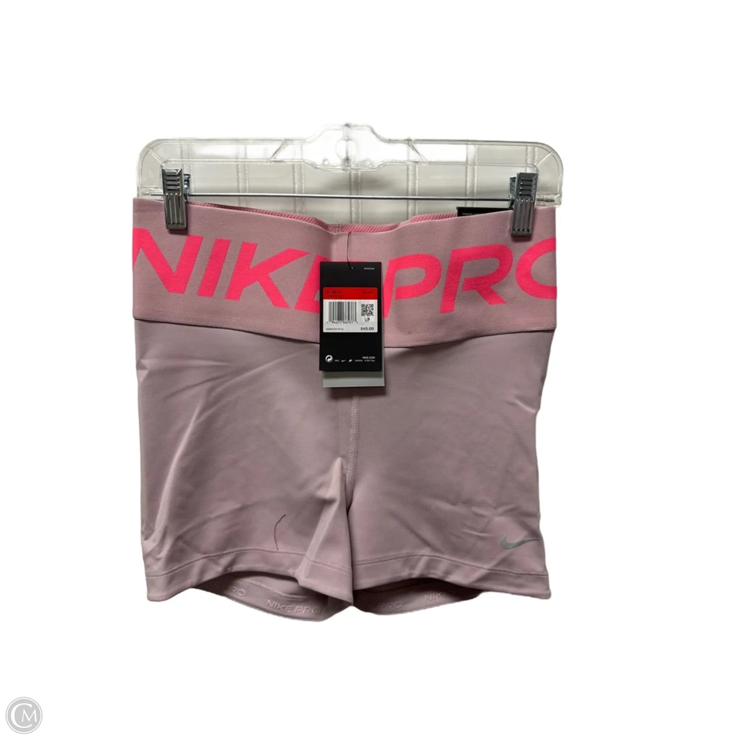 Athletic Shorts By Nike In Pink, Size: L