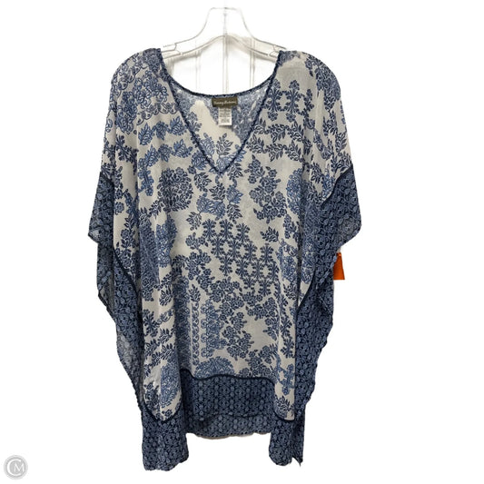 Swimwear Cover-up By Tommy Bahama In Blue & White, Size: L
