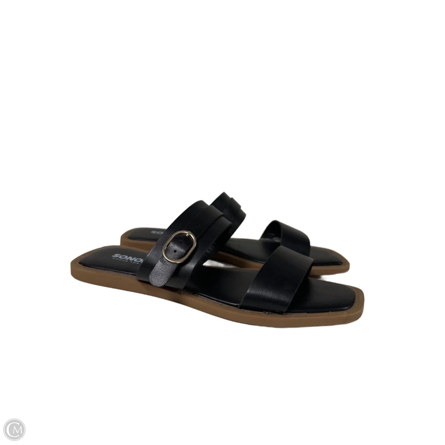 Sandals Flats By Sonoma In Black, Size: 7.5