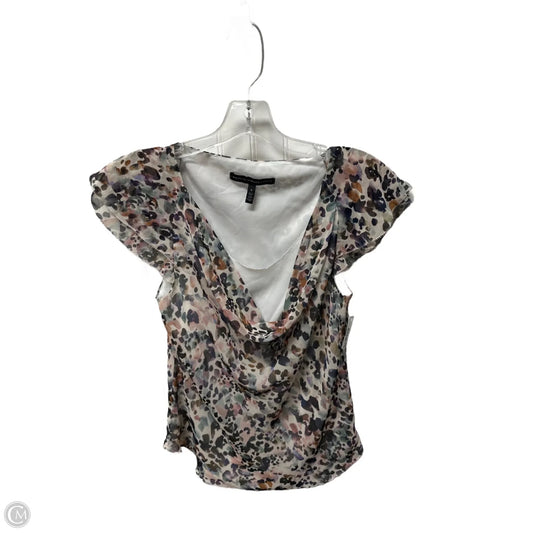 Top Short Sleeve By White House Black Market In Multi-colored, Size: S