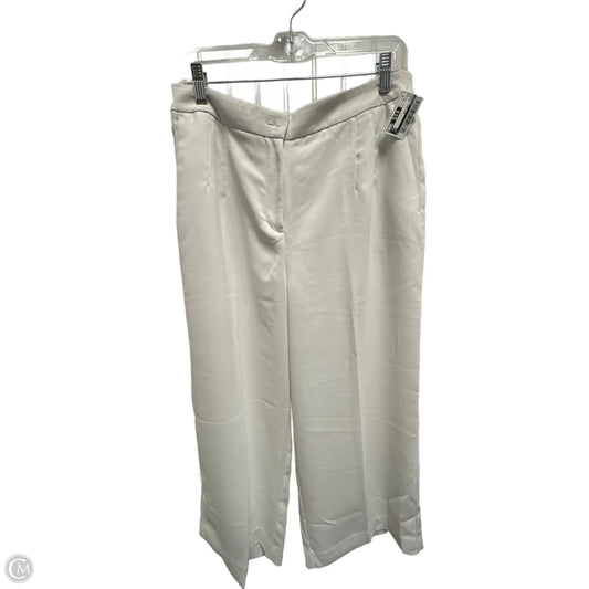 Pants Wide Leg By Chicos In White, Size: 12