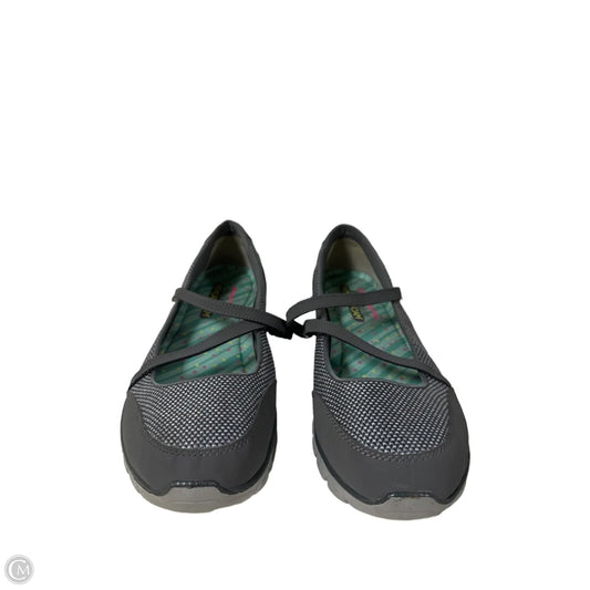 Shoes Athletic By Skechers In Grey, Size: 10