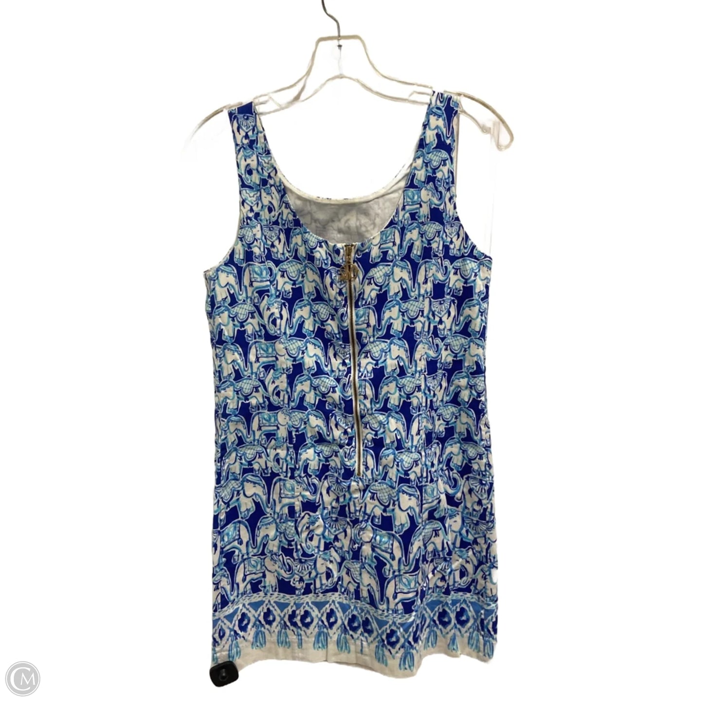 Dress Designer By Lilly Pulitzer In Blue & White, Size: Xs