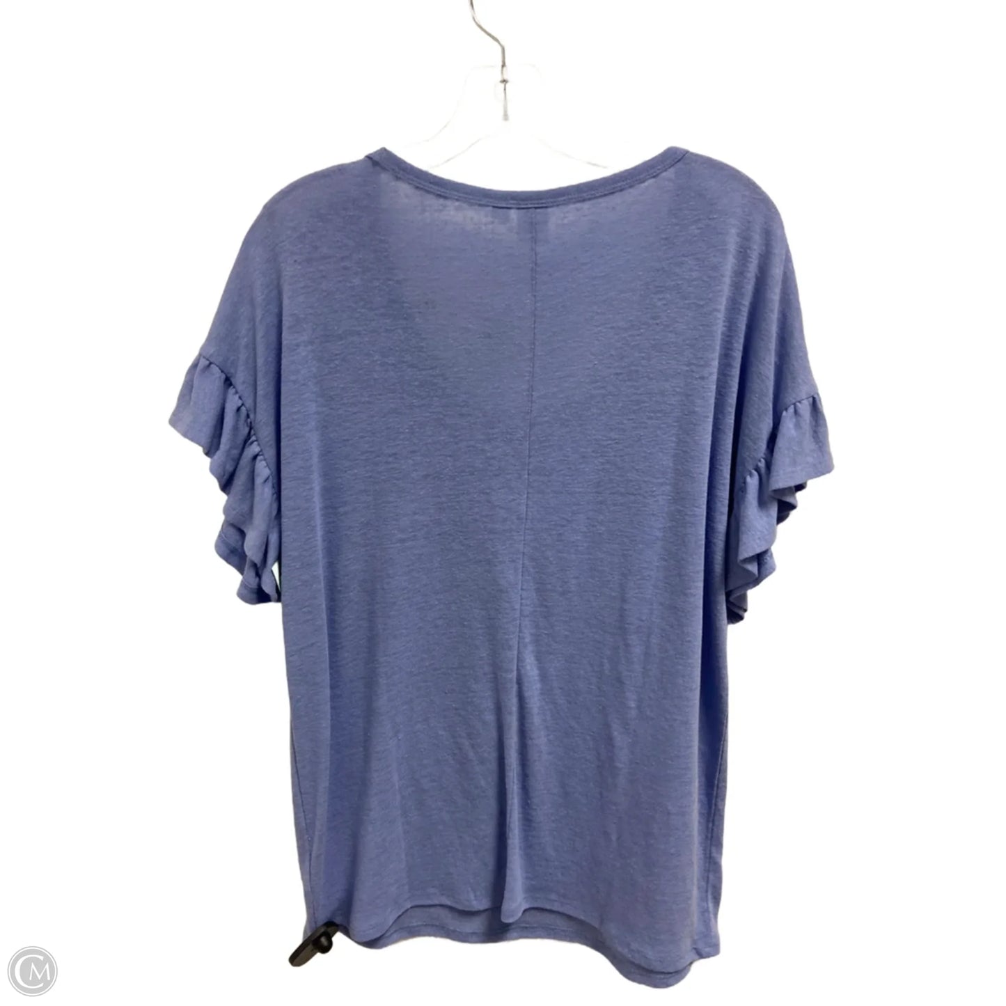 Top Short Sleeve Basic By Gap In Blue, Size: S