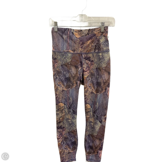 Athletic Leggings By Fabletics In Purple, Size: S