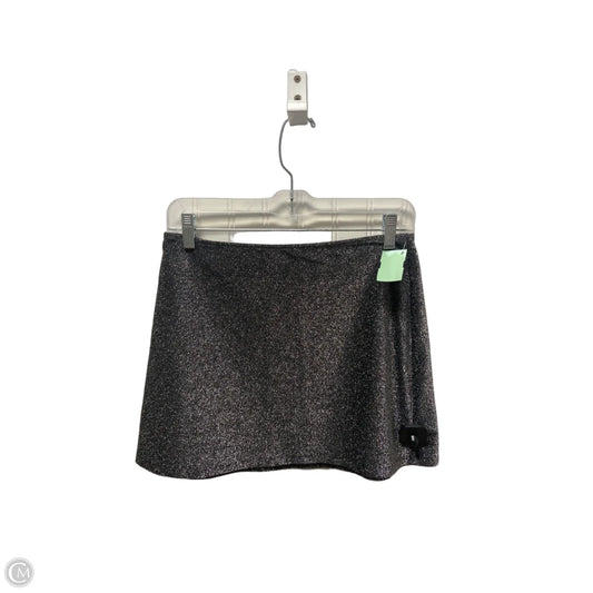 Swimwear Cover-up By Pink In Black & Silver, Size: M