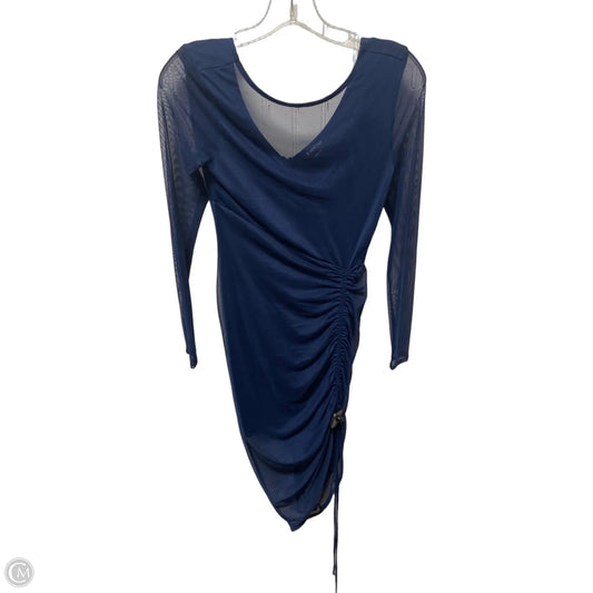 Dress Party Short By Bebe In Blue, Size: S