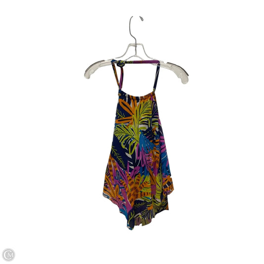 Swimsuit Top By Clothes Mentor In Multi-colored, Size: Xl