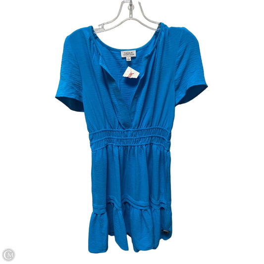 Dress Casual Short By Tahari In Blue, Size: S