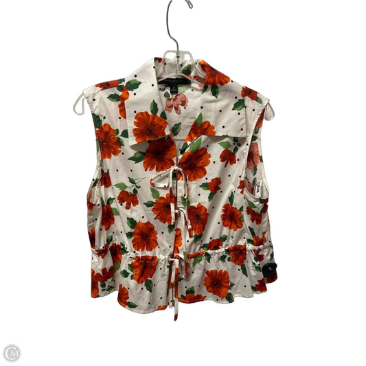 Top Sleeveless By Marc New York In Floral Print, Size: M