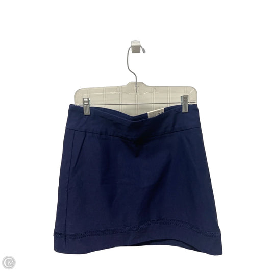 Skort By Crown And Ivy In Blue, Size: 8