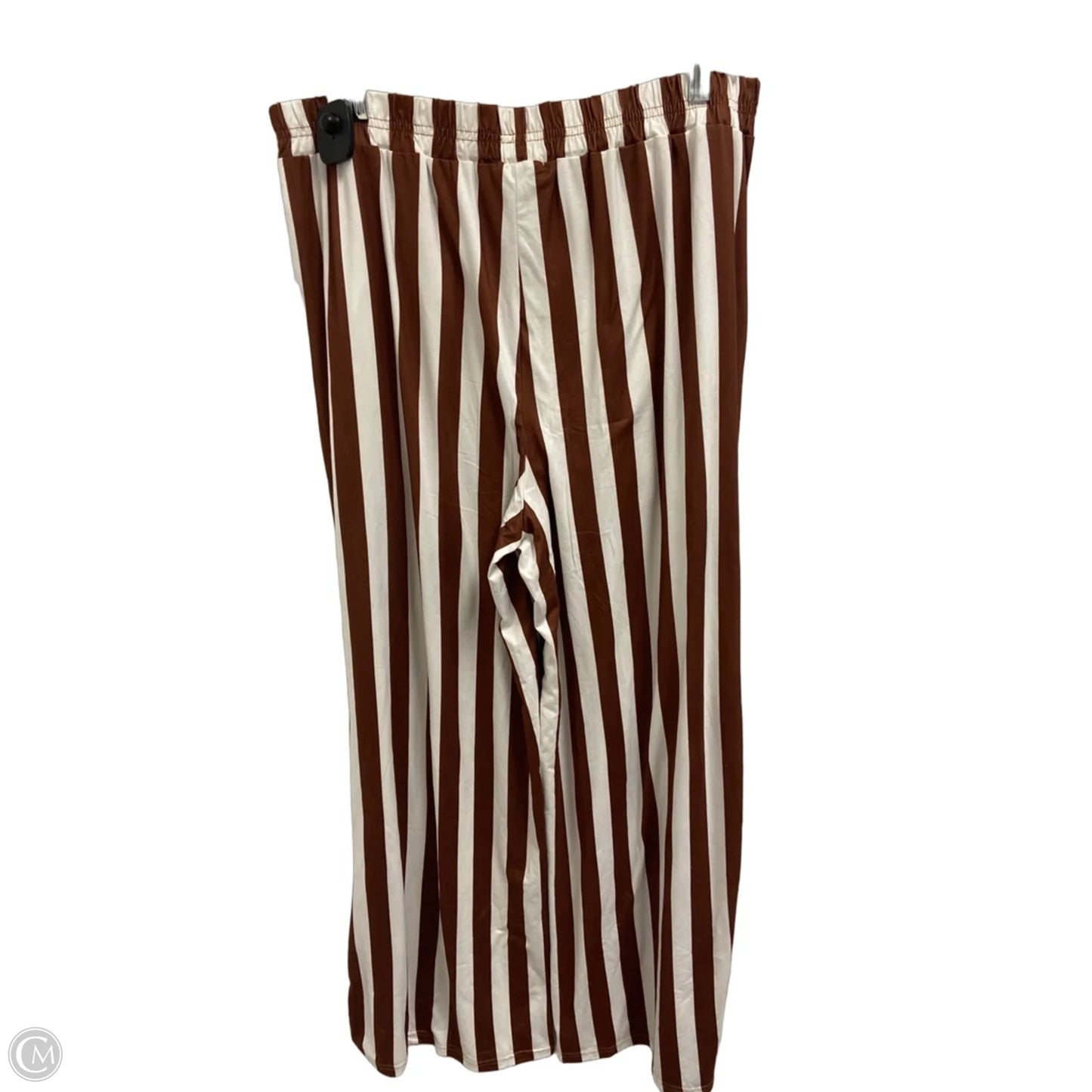 Pants Wide Leg By Blakeley In Striped Pattern, Size: 16