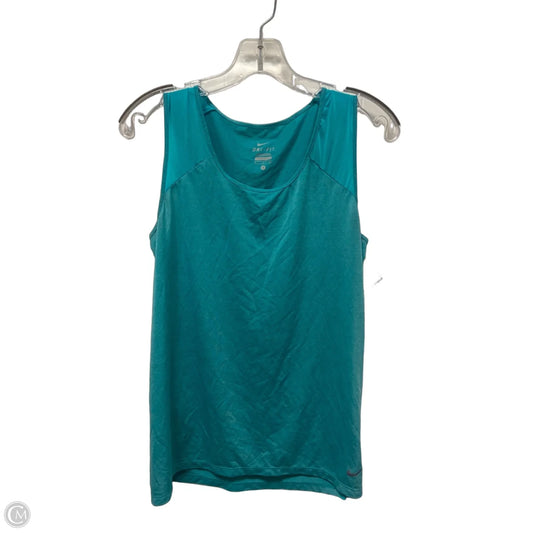 Athletic Tank Top By Nike In Blue, Size: S