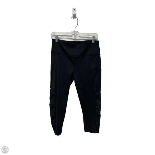Athletic Leggings By Gottex In Black, Size: L