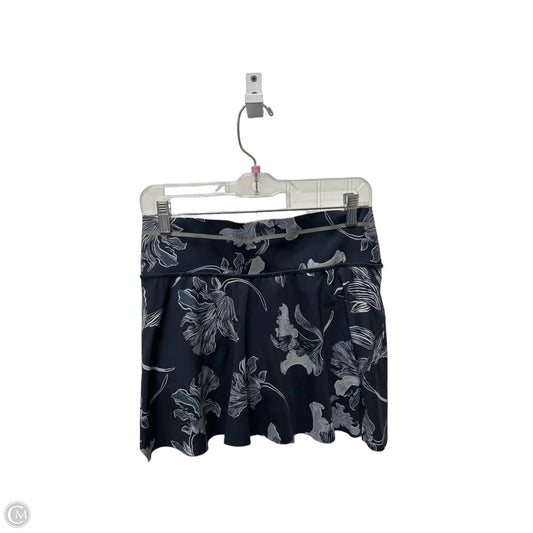 Athletic Skort By Athleta In Blue & White, Size: Xs