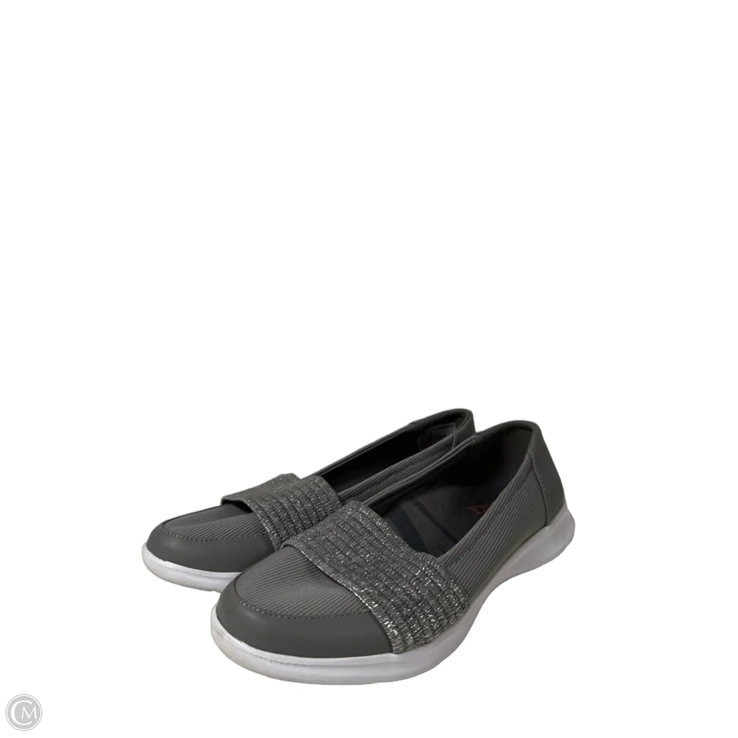 Shoes Flats By Clothes Mentor In Grey, Size: 8