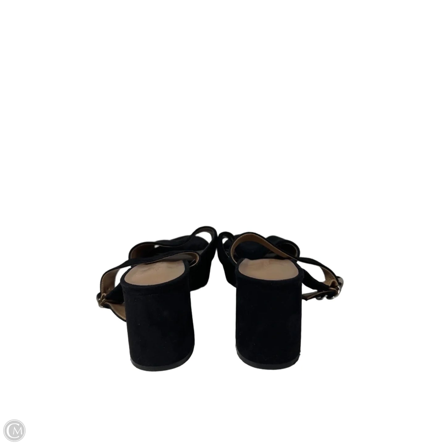 Sandals Heels Block By Aerosoles In Black, Size: 10