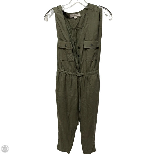 Jumpsuit By Loft In Green, Size: Xs