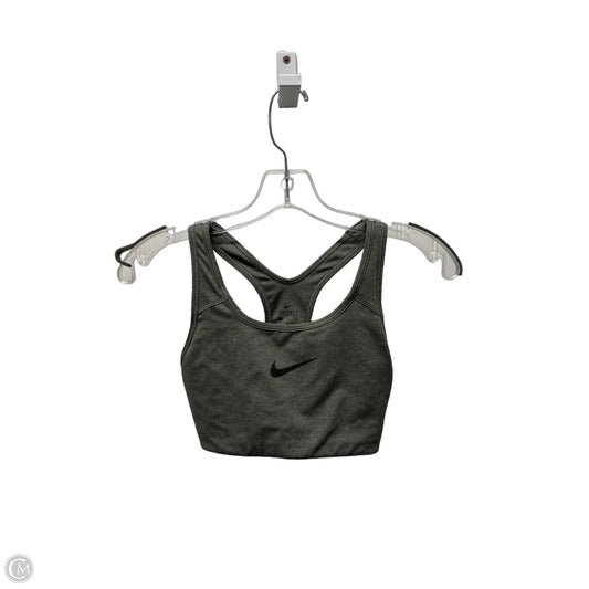 Athletic Bra By Nike In Grey, Size: Sp